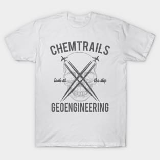 Chemtrails Geoengineering T-Shirt